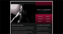 Desktop Screenshot of anjalambertz.de